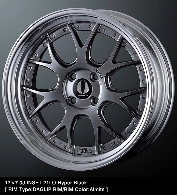 Aimgain GⅡM in Hyper Black finish
