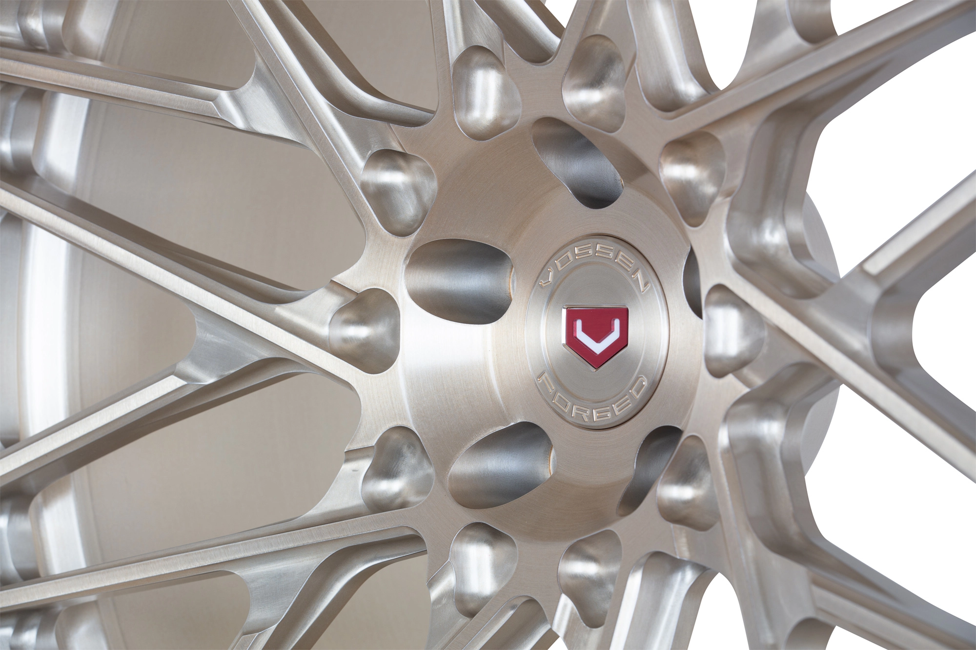 Vossen S17-07 (Monoblock) in Satin Black finish - 3/4 render