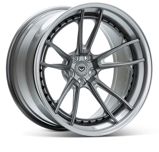 Vossen S17-06 (3-Piece) in Gloss Charcoal finish - 3/4 render facing right