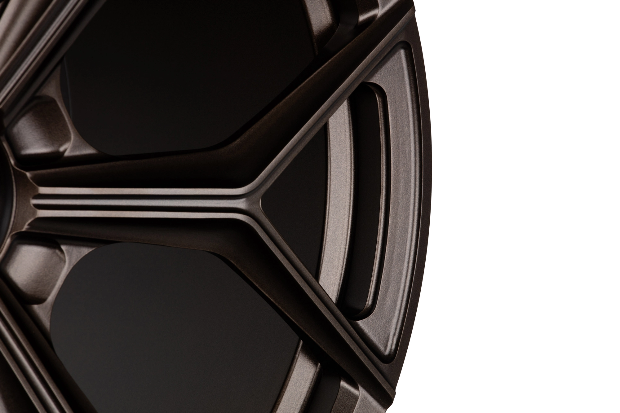 Vossen NL4 in Matte Black - front face render