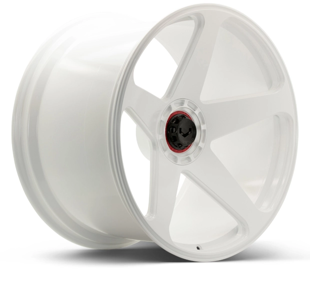 Vossen GEN-01 in Miami White finish - 3/4 render