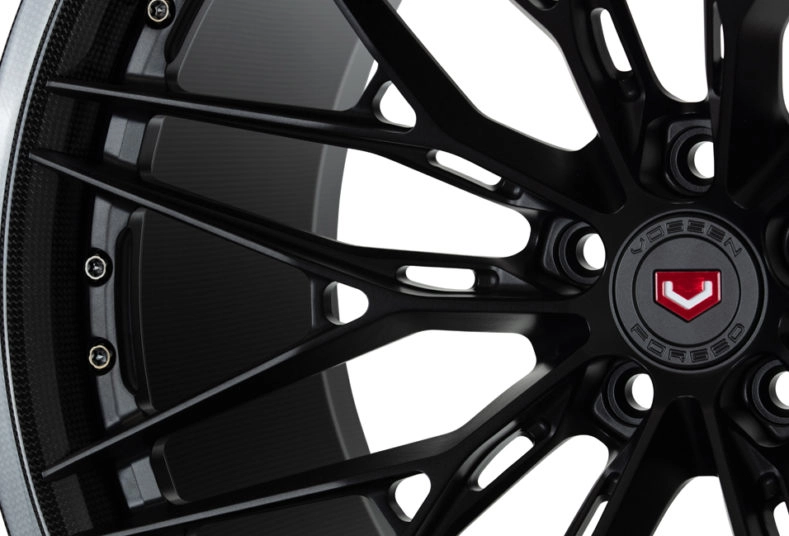 Vossen S21-02 Carbon - Satin Black Finish