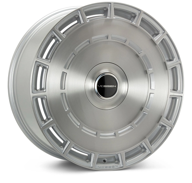 Vossen HF-9 (6-Lug) in Silver Brushed finish