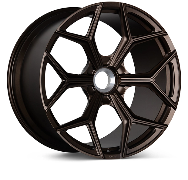 Vossen NL4 in Satin Bronze finish - 3/4 render