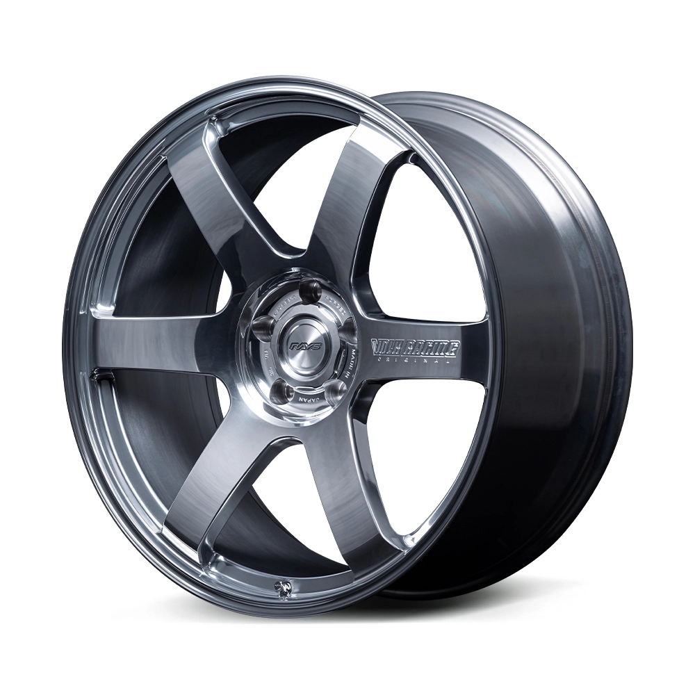 Volk Racing TE37GC in Crystal Buff - 3/4 angle render