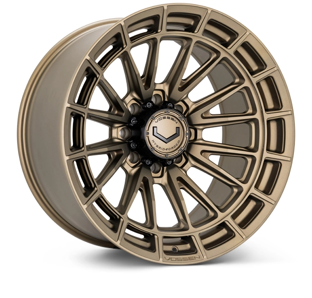 Vossen HFX-5 in Terra Bronze finish - 3/4 render