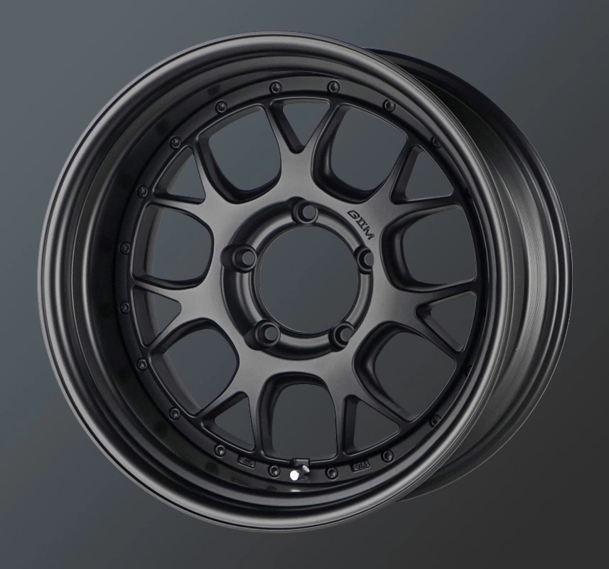 Aimgain G2M-X in Matte Black finish - 3/4 render