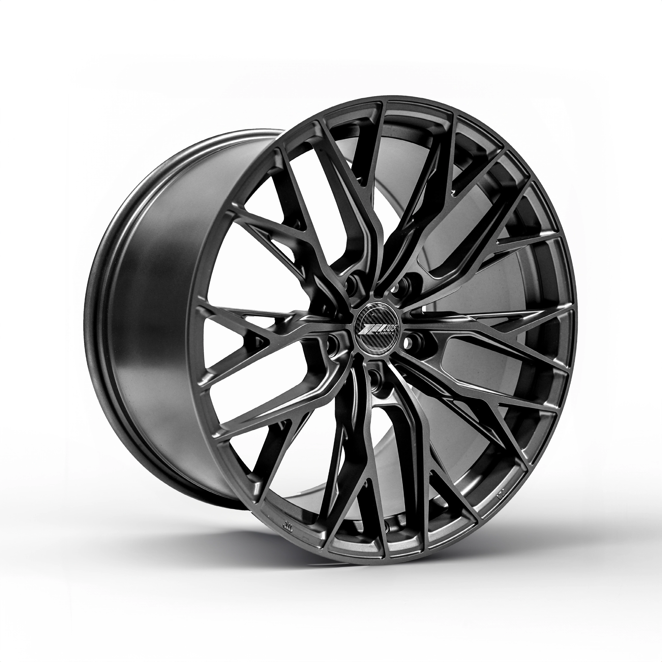 305 Forged FT118 - 3/4 render, Midnight Black finish