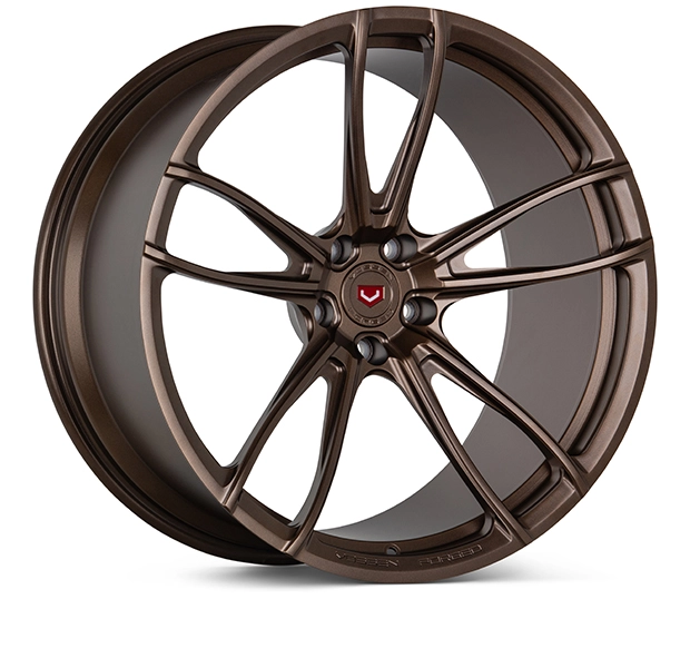 Vossen S17-06 (Monoblock) in Satin Bronze finish - 3/4 render facing right