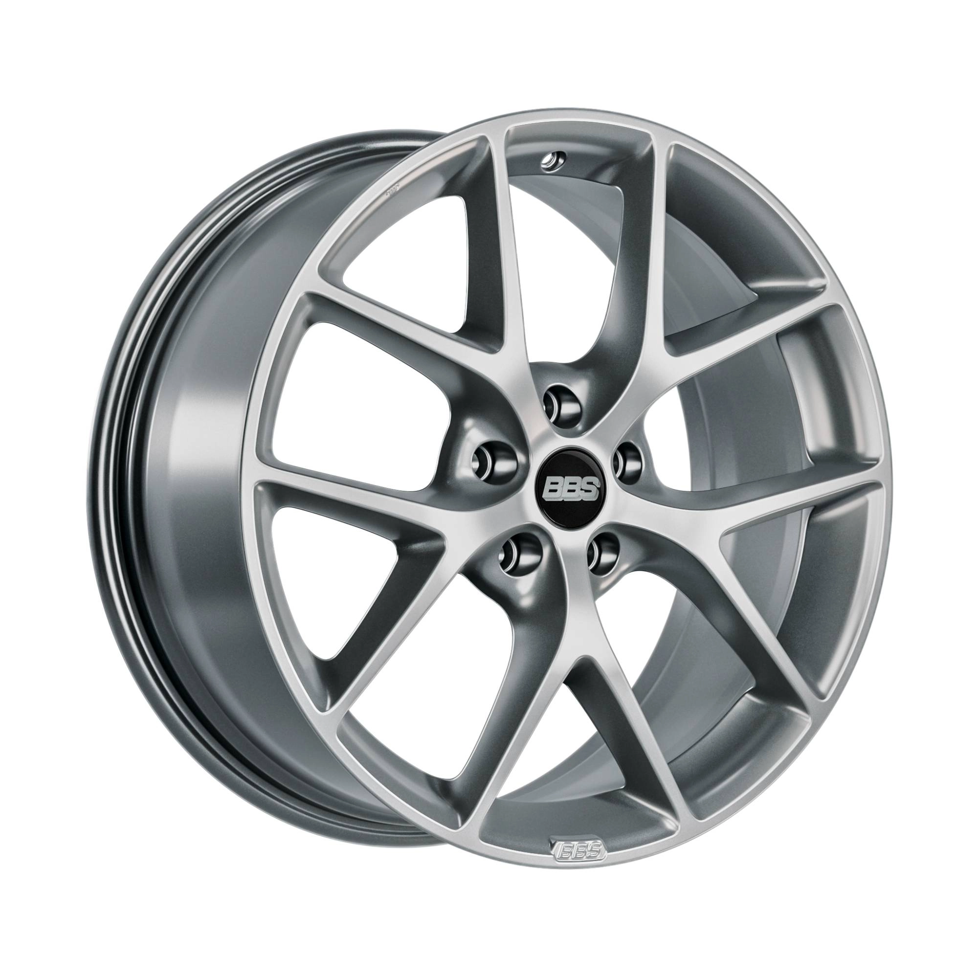 BBS SR cast wheel - 3/4 angle render