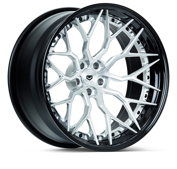Vossen S17-01 (3-Piece) in Gloss Clear finish - 3/4 render facing right