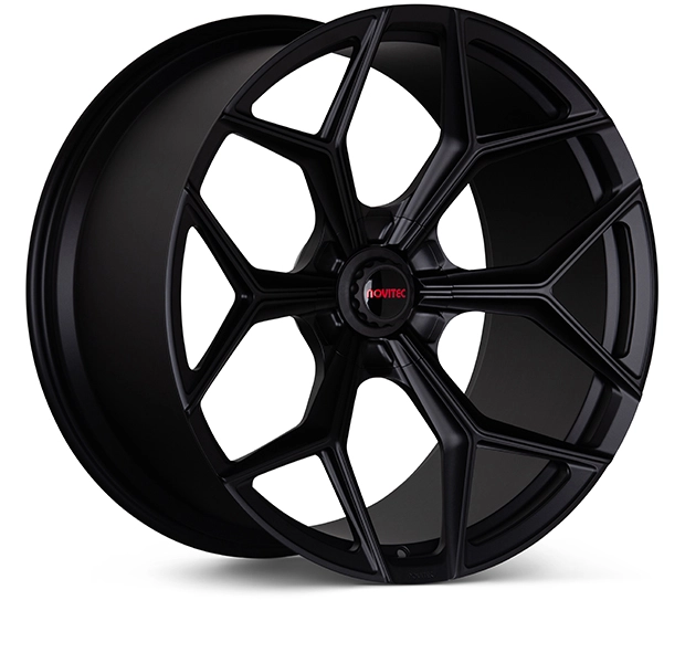Vossen NL4 in Satin Black finish - 3/4 render