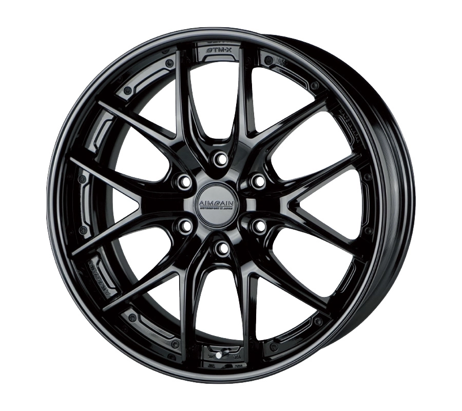 Aimgain GTM X in Black finish - 3/4 render