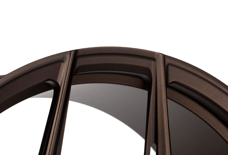 Vossen EVO-3R in Light Smoke finish - 3/4 angle render