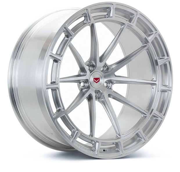 Vossen LC3-04 (Monoblock) forged wheel - 3/4 angle render facing right