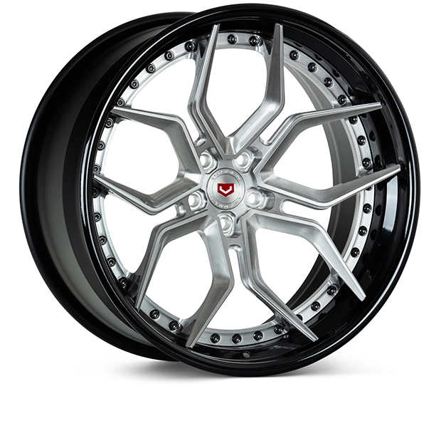 Vossen EVO-3 (3-Piece) in Light Smoke finish - 3/4 render