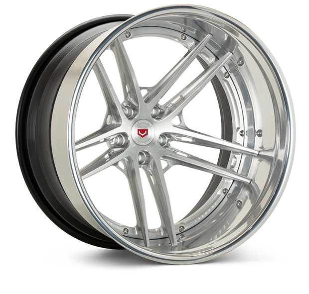 Vossen S21-03 (3-Piece) in Gloss Clear finish - 3/4 render