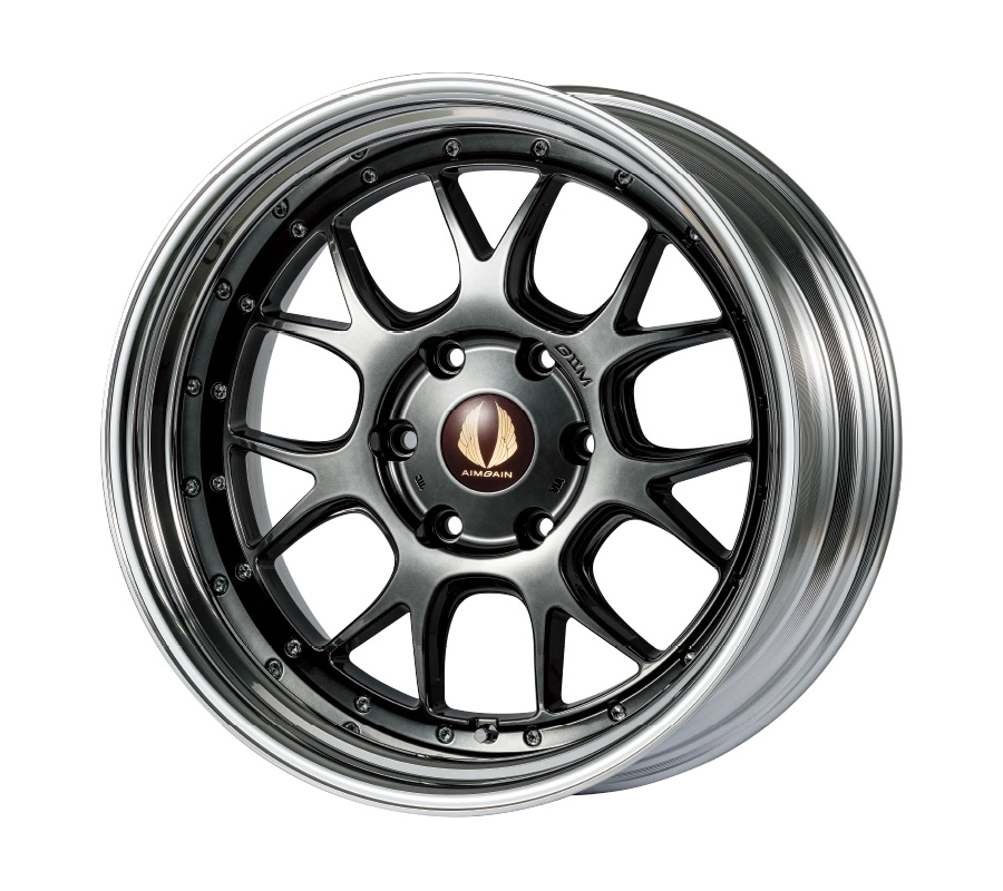 G2M6 wheel in Hyper Black 19-inch - 3/4 render