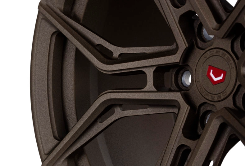 Vossen EVO-3R in Dark Smoke finish - 3/4 angle render