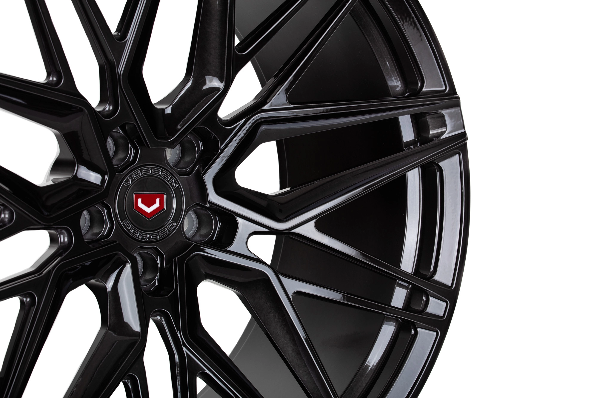 Vossen EVO-5 (Monoblock) forged monoblock wheel - front face alternative angle