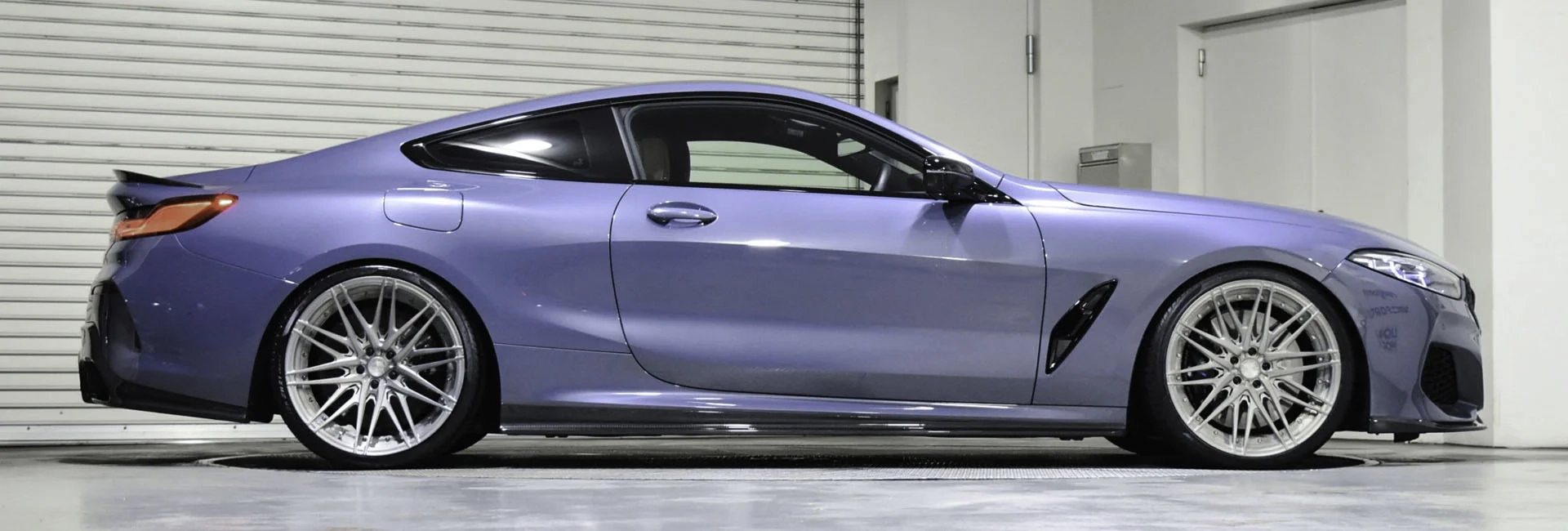 ADV.1 ADV10.0 M.V2 Advanced Series on BMW 8 Series Barcelona Blue