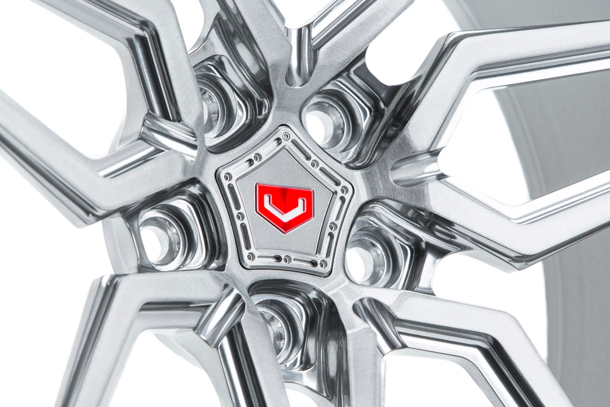 Vossen M-X1 (Monoblock) full profile - on-car fitment view
