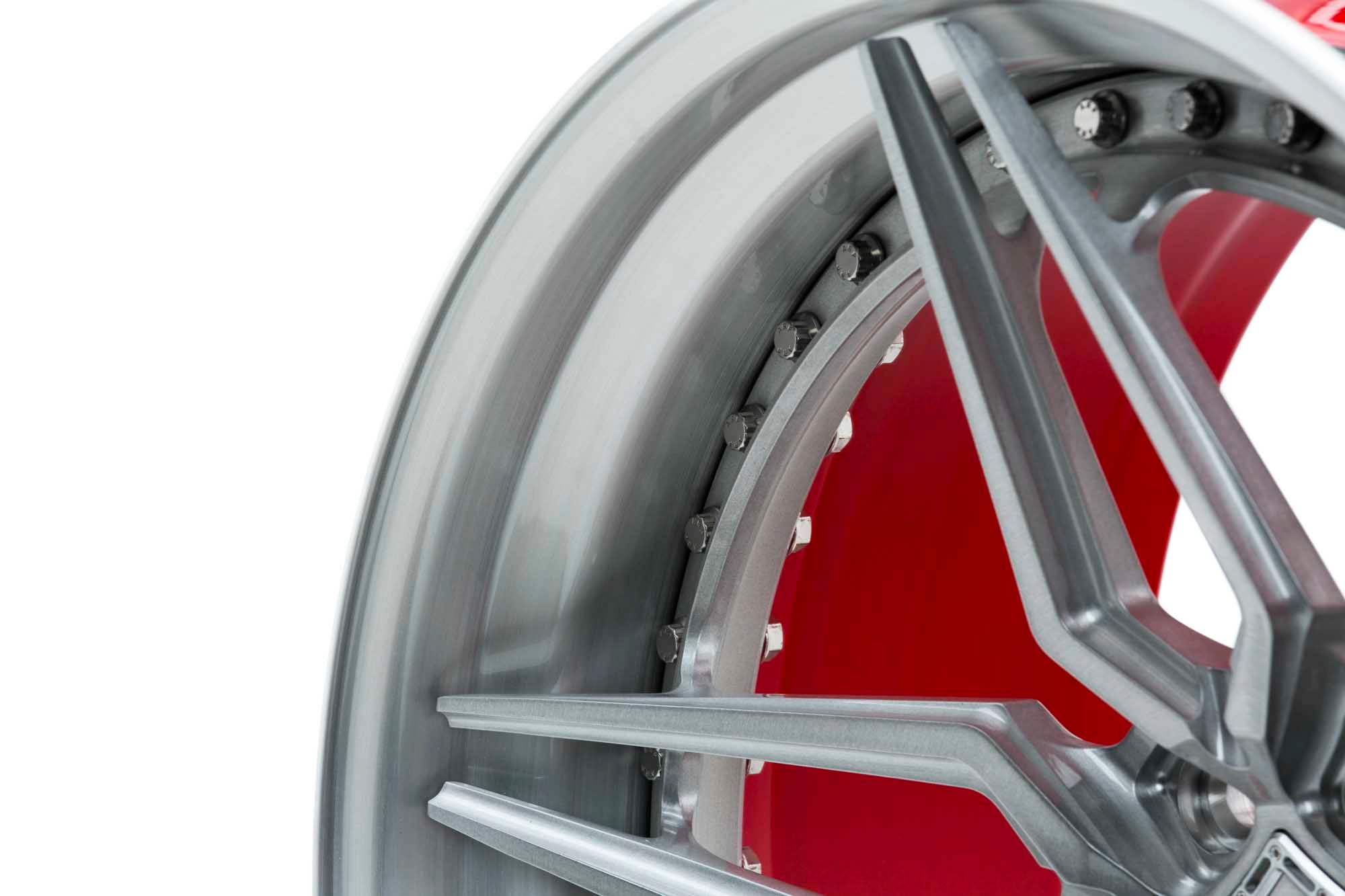 Vossen M-X1 (3-Piece) three-piece forged wheel - front face alternative angle