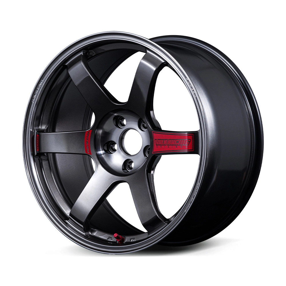 Volk Racing TE37 SAGA SL in Pressed Graphite - 19x9.5J 3/4 render