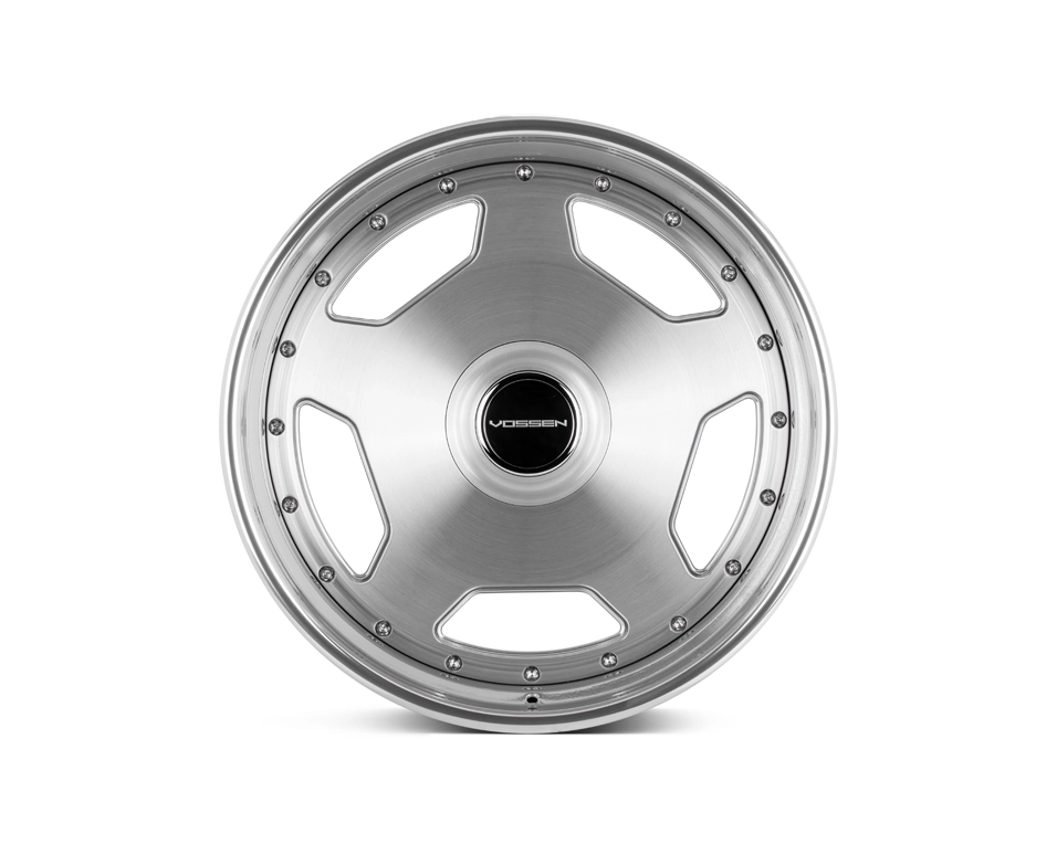 Vossen GEN-08 forged 3-piece wheel - 3/4 angle render