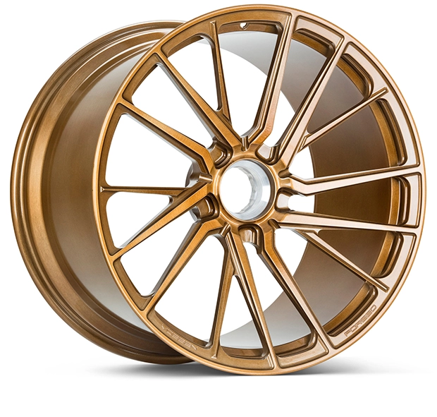 Vossen M-X4T in Brickell Bronze finish - 3/4 render