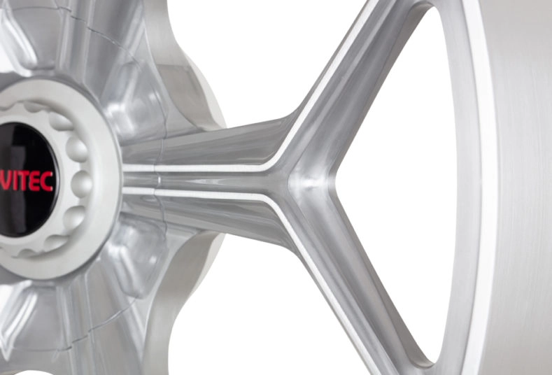 Vossen NL4 in Fountain Blue - spoke and window detail