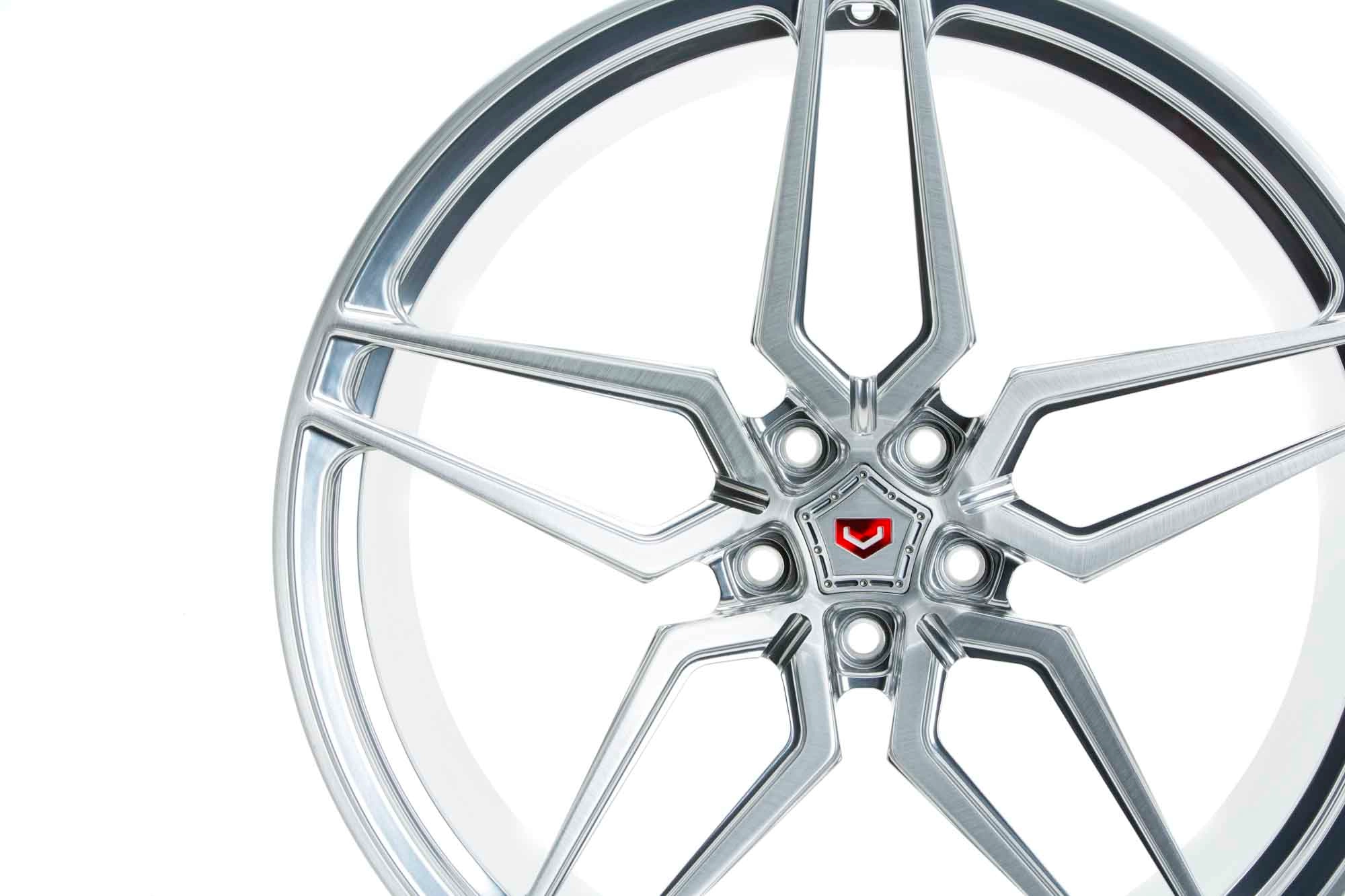 Vossen M-X1 (Monoblock) Light Smoke finish - 3/4 angle view
