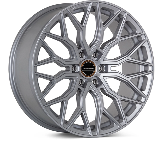 Vossen HF6-3 in Satin Silver finish - 3/4 render