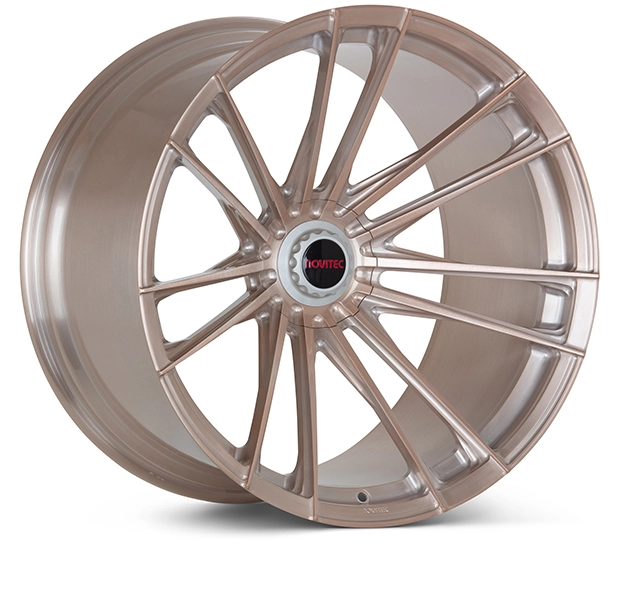 Vossen MC3 in Vintage Rose finish - 3/4 render