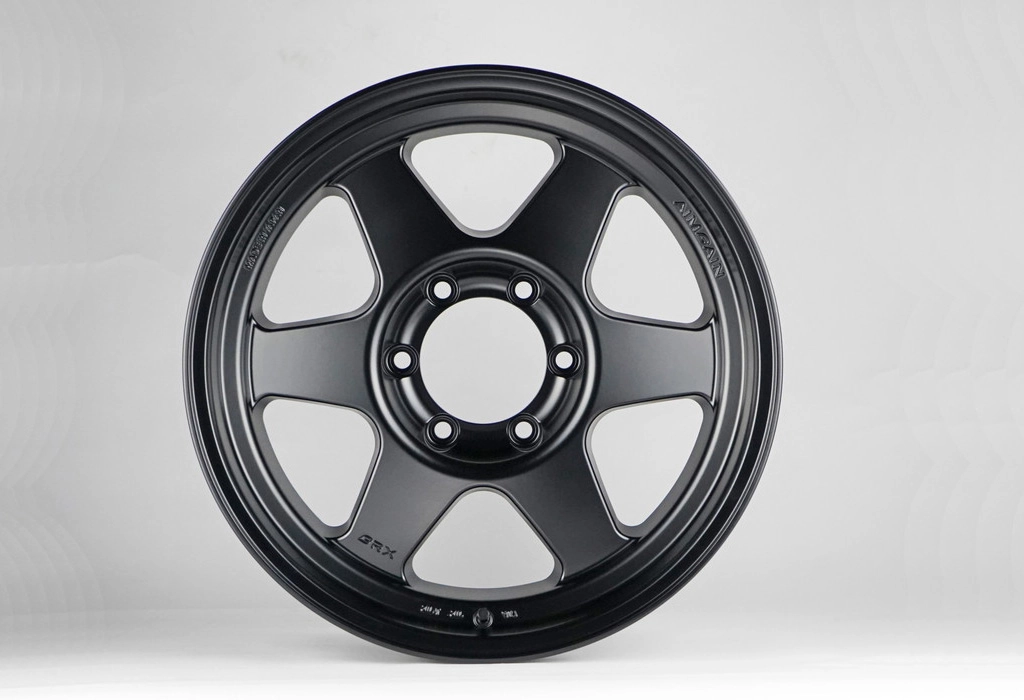 Aimgain GRX in Matt Black - monoblock cast wheel 3/4 render