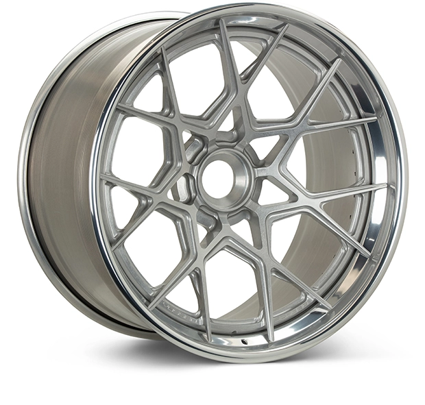 Vossen S21-07 (3-Piece) in Gloss Clear finish - 3/4 render
