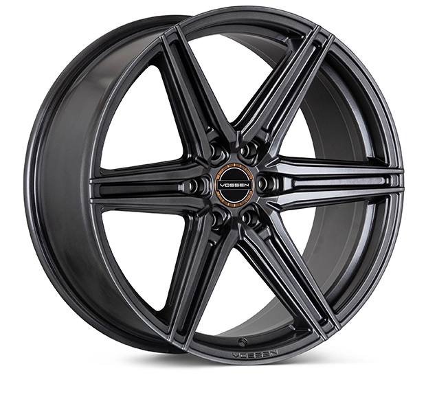 Vossen HF6-2 in Anthracite finish - 3/4 render