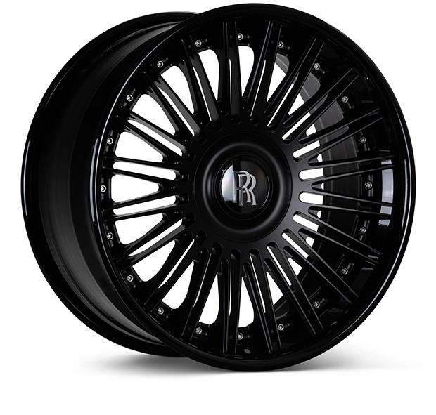 Vossen S17-14 3-Piece Satin Black finish