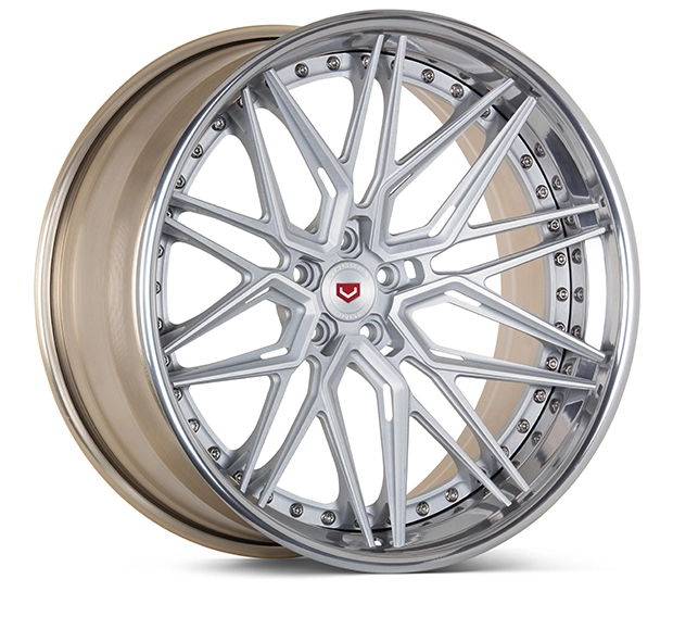 Vossen EVO-5R (3-Piece) in Matte Clear finish - 3/4 render