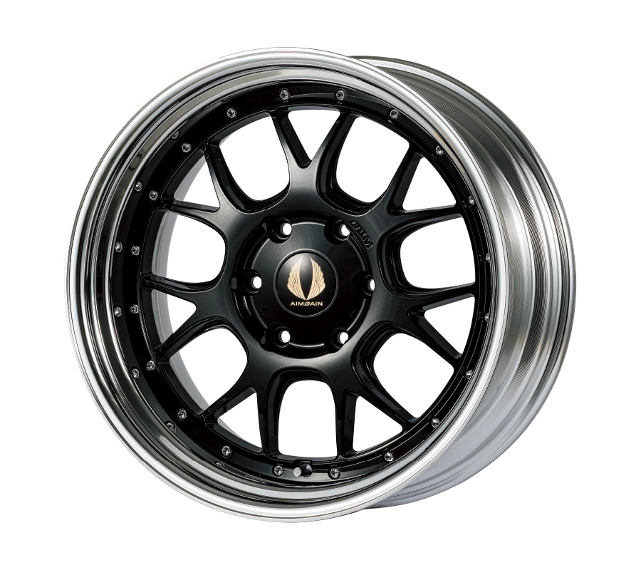 Aimgain G2M6 in Black finish - 3/4 render