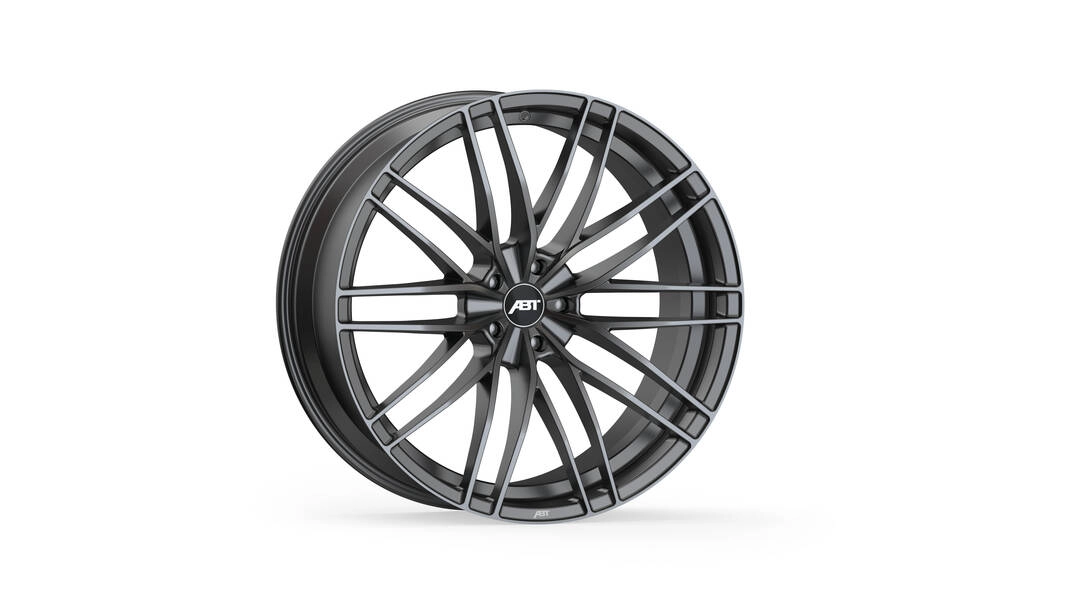 ABT Sportsline High Performance HR in Dark Smoke finish - 3/4 angle studio render