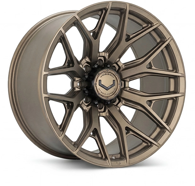 Vossen HF6-4 in Terra Bronze finish - 3/4 render