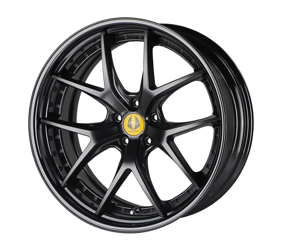 Aimgain GTM-CV in Semi Gloss Black finish - 3/4 render