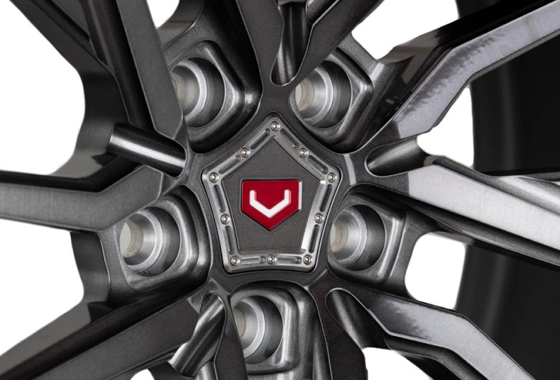 Vossen M-X4T (3-Piece) forged 3-piece wheel on high-performance vehicle