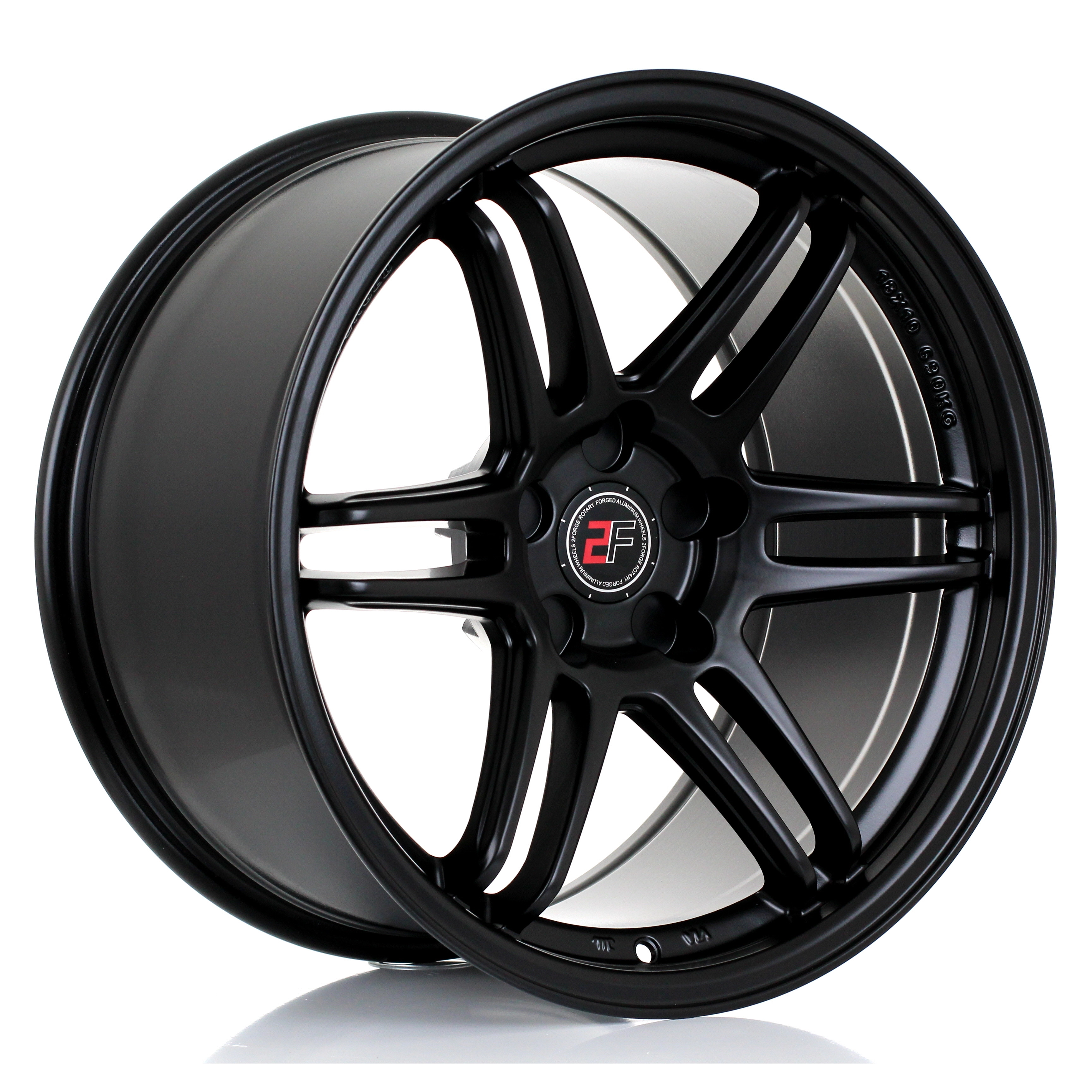 2Forge ZF5 in Matt Black finish - 3/4 render