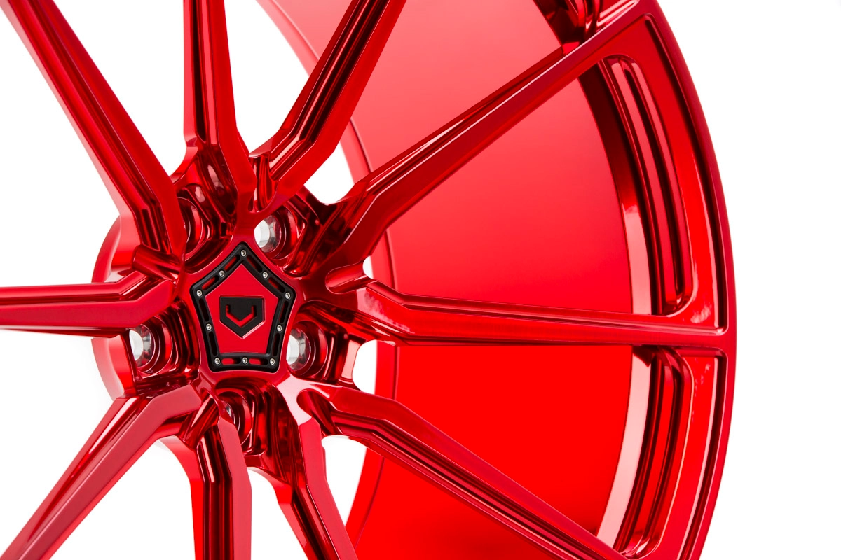 Vossen M-X2 (Monoblock) Satin Black front face alternative angle
