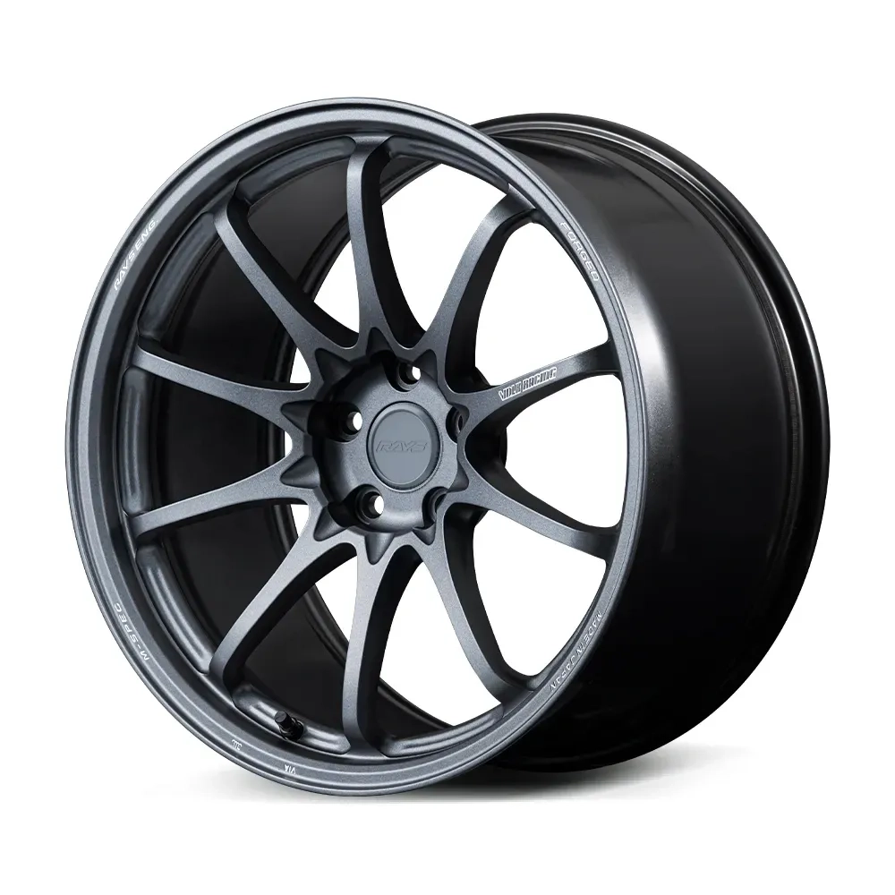 RAYS Volk Racing CE28N-plus M-SPEC forged wheel in Brilliant White - 3/4 angle render