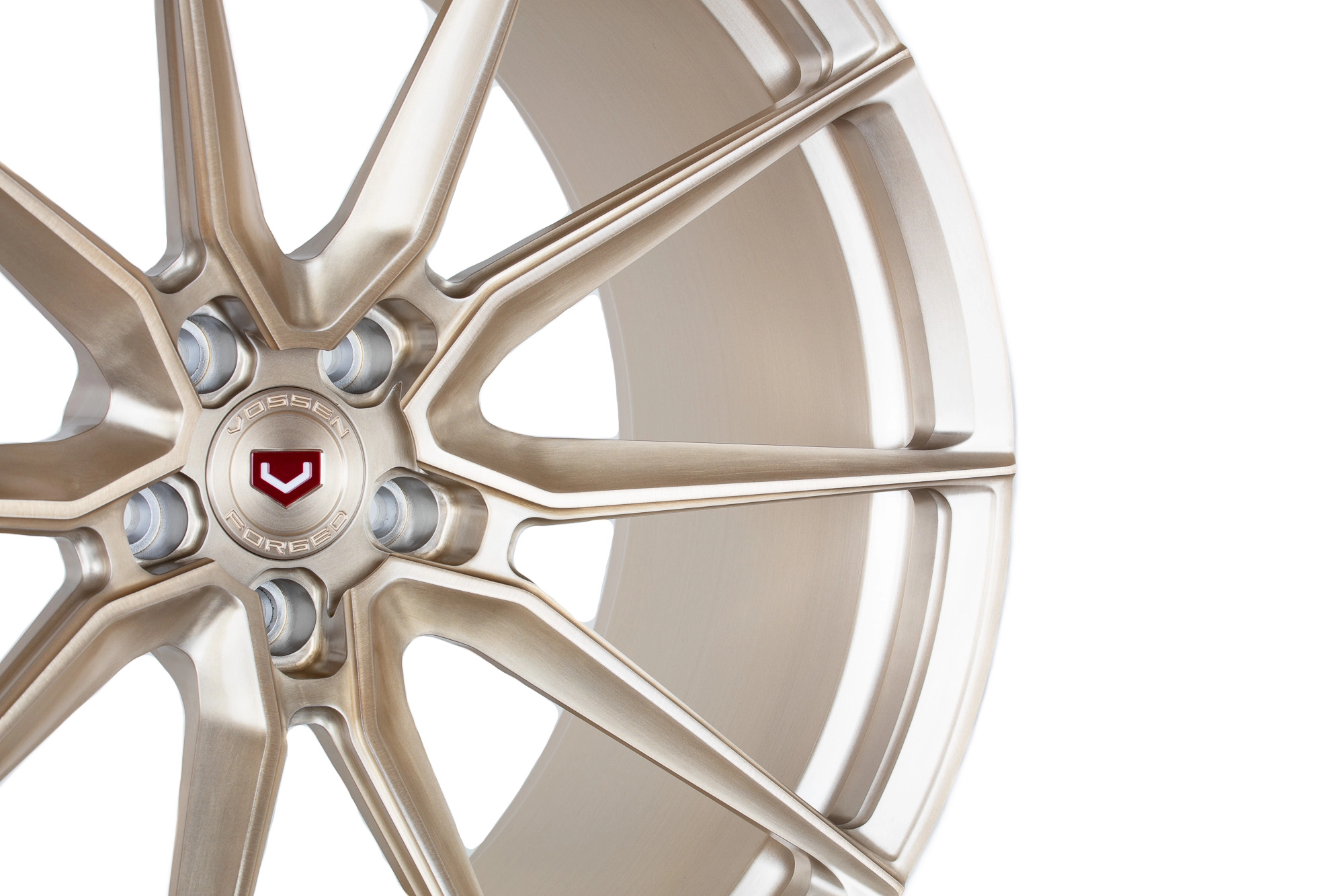 Vossen EVO-2 forged monoblock - Satin Black finish render