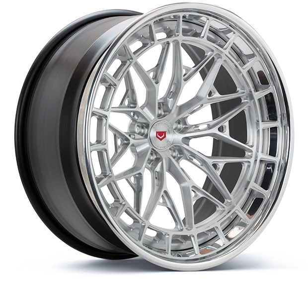 Vossen LC3-02 (3-Piece) in Gloss Clear finish - 3/4 render