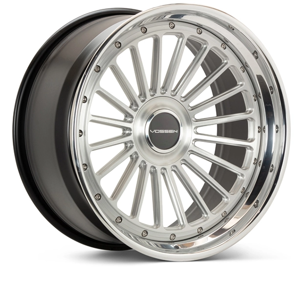 Vossen GEN-04 (3-Piece) in Gloss Clear finish - 3/4 render